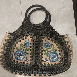 Isabella Fiore braided leather bag